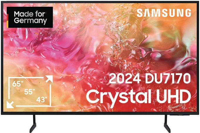 Samsung GU55DU7170 55 Zoll UHD TV ab 499€ (statt 648€)