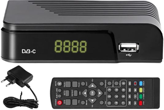 Kabel Receiver mit DVB C und USB Port für 14,99€ (statt 30€)