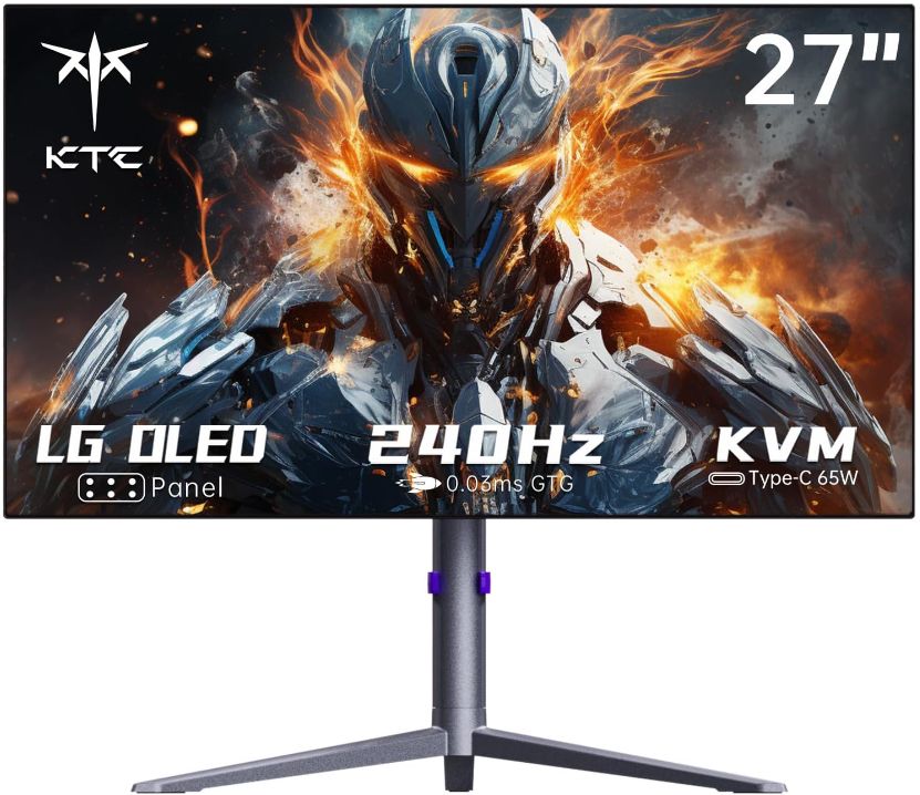 KTC G27P6 OLED 27 Gaming Monitor mit QHD & 240hz für 594,99€ (statt 660€)