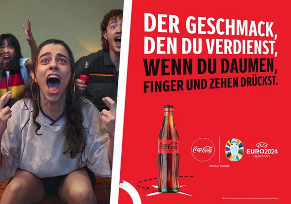 Gratis: Coca‑Cola Brand Experience UEFA EURO 2024