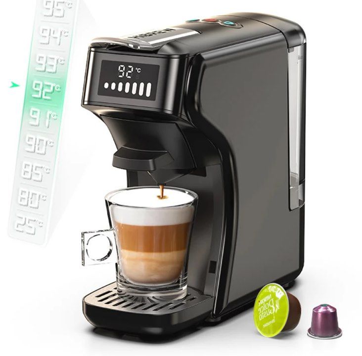 HiBREW H1B 6in1 Pad Kaffeemaschine mit 20 bar für 96,33€ (statt 119€)