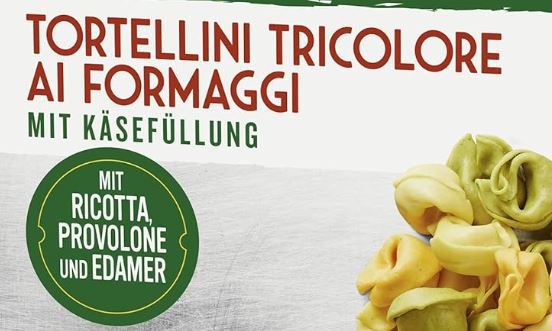 5Kg Knorr Tortellini Tricolore mit Käsefüllung ab 27,09€ (statt 67€)