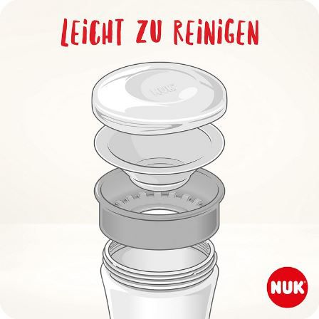 2er Pack NUK Magic Cup Trinklernbecher, 230ml für 13,99€ (statt 20€)