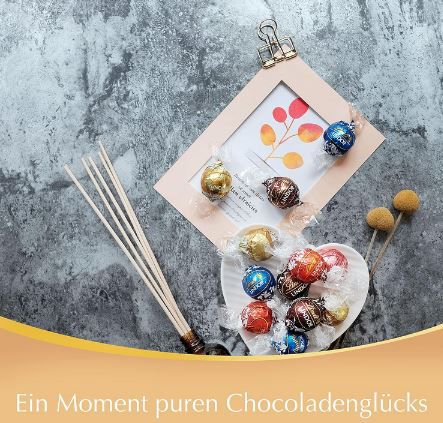 Lindt Lindor Präsent Box Mischung, 187g, ca. 15 Kugeln für 5,29€ (statt 8€)