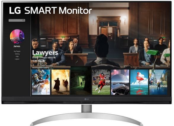 LG 32SQ700S W 32 4K UHD Smart Monitor für 279€ (statt 322€)