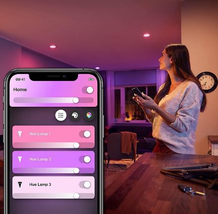 Philips Hue White & Color Ambiance GU10 Starter Set für 117,99€ (statt 144€)