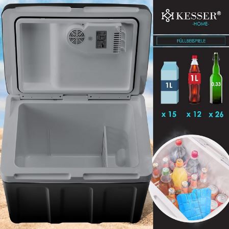 Kesser Thermo Elektrische Kühlbox mit Rollen, 40L für 110,33€ (statt 130€)