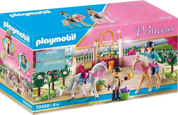 Playmobil Princess 70450 Reitunterricht im Pferdestall für 24,40€ (statt 31€)