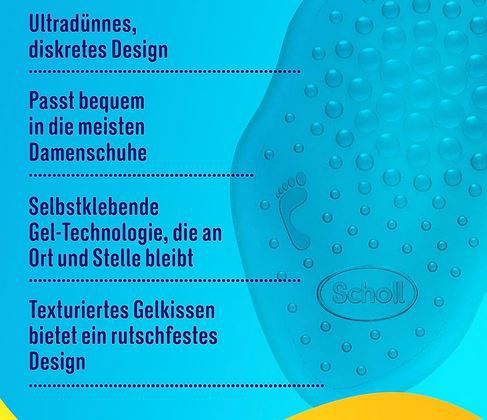 Scholl Party Feet Ballenpolster mit GelActiv Technologie ab 6,29€ (statt 8€)