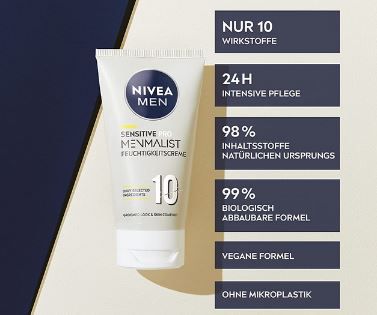 3x Nivea Men Sensitive Pro Menmalist Feuchtigkeitscreme für 12,52€ (statt 17€)