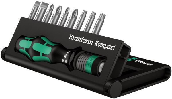 Wera Kraftform Kompakt 10 Schraubedrehersatz, 10 tlg. für 15,26€ (statt 18€)