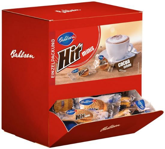 150er Pack Bahlsen Hit Minis Portionen, 975g ab 10€ (statt 17€)