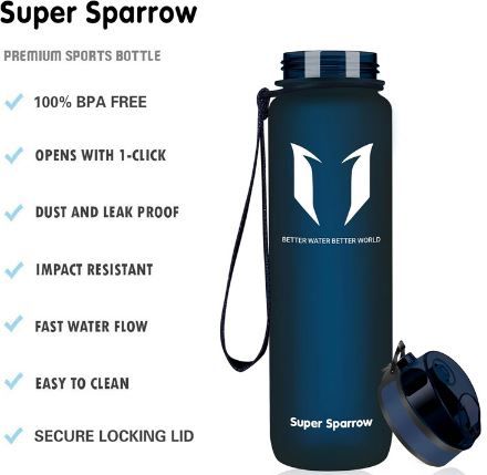 Super Sparrow Tritan Trinkflasche, 750ml ab 13,56€ (statt 24€)