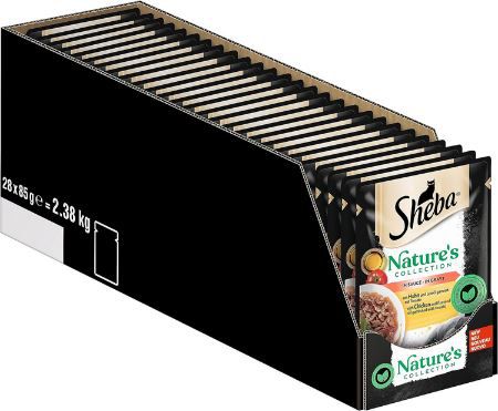 28er Pack Sheba Natures Collection in Sauce mit Huhn ab 12,60€ (statt 19€)