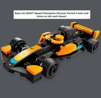 Gratis: LEGO Speed Champions McLaren Formel-1 Auto bei Bauaktion in LEGO Stores am 3.+4.7.
