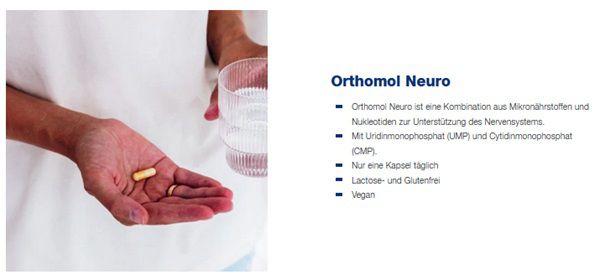 Wieder da! Produktprobe von Orthomol Neuro kostenlos anfordern