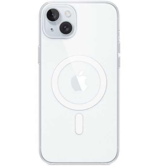 Apple Clear Case mit MagSafe für iPhone 15 Plus für 25,49€ (statt 34€)