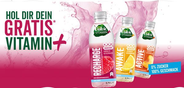 Volvic Vitamin+ kostenlos ausprobieren