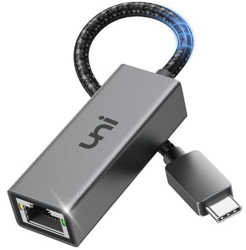 uni USB C / Thunderbolt 3 Ethernet Adapter für 9,59€ (statt 16€)