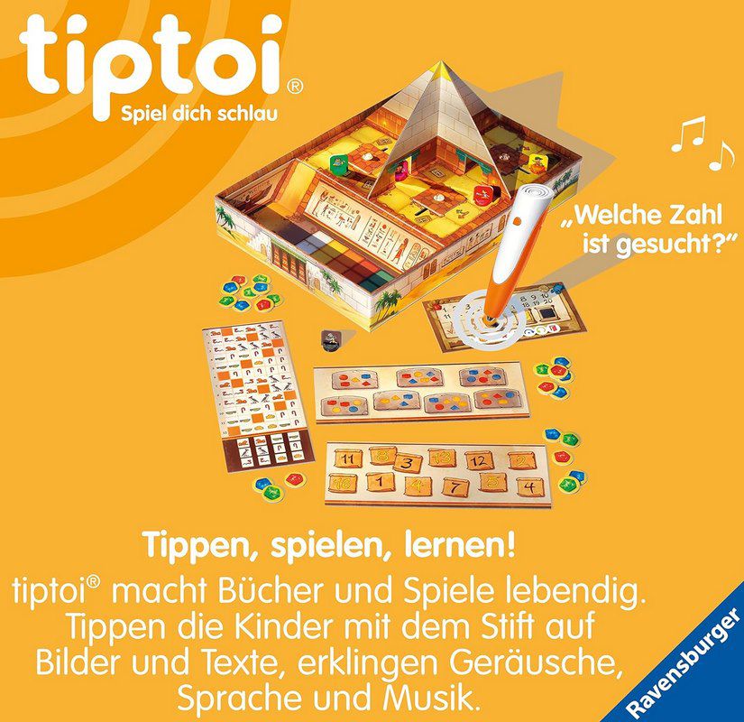 Ravensburger tiptoi 00120 Das Geheimnis der Logik Pyramide für 15,99€ (statt 20€)