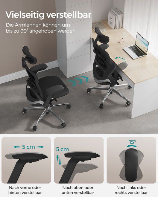 SONGMICS ergonomischer Bürostuhl für 170,99€ (statt 230€)