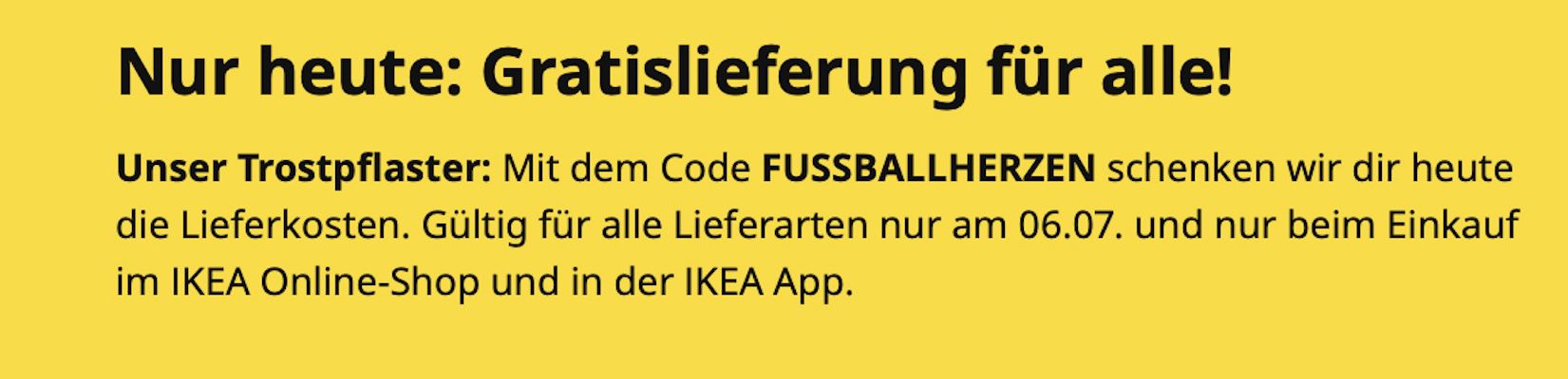 IKEA: Kostenlose Paket  und Speditionslieferung ⇒ HEMNES Tagesbettgestell für 299€ (statt 450€)