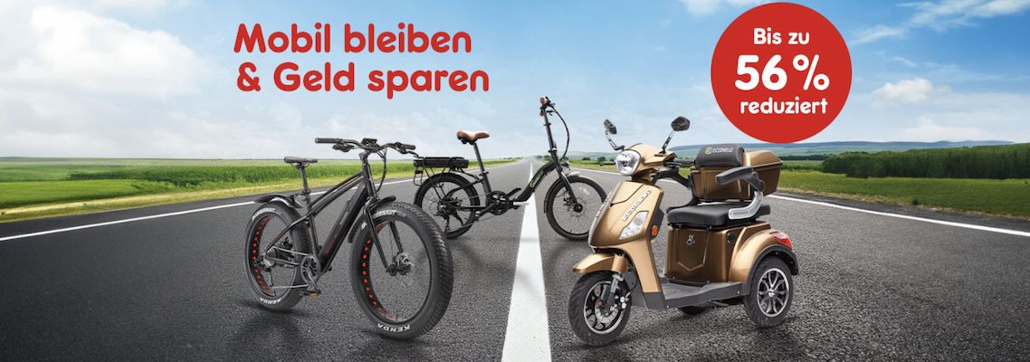 Netto: Bis zu 56% Rabatt auf versch. Zweiräder z.B. Galano 28 Fahrrad für 194€ (statt 269€)