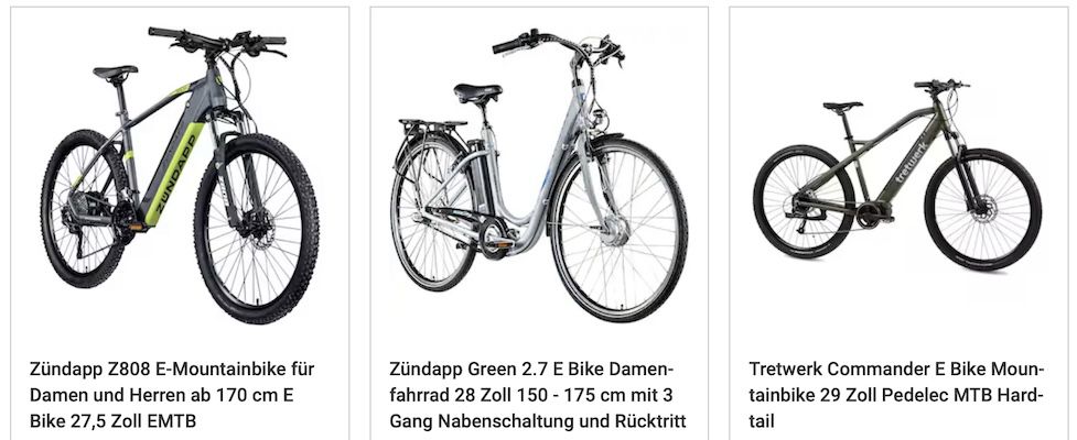 Netto: Bis zu 56% Rabatt auf versch. Zweiräder z.B. Galano 28 Fahrrad für 194€ (statt 269€)