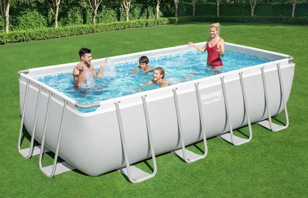 Bestway Power Steel Frame Pool Kom­plett Set für 422,10€ (statt 579€)