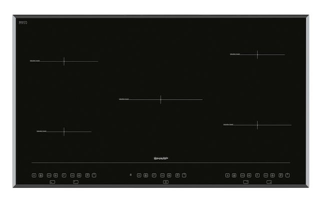 Sharp KH 9I26CT00 In­duk­ti­ons­koch­feld mit 5 Zonen für 418,99€ (statt 476€)