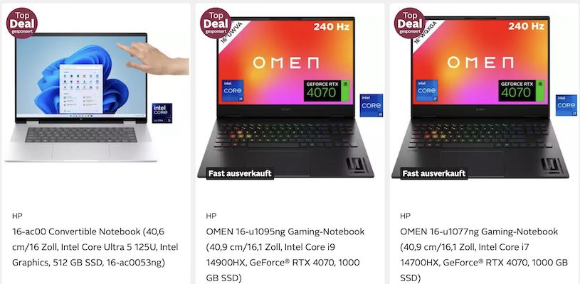 OTTO: 15% Extra auf HP Gaming Notebooks z.B. VICTUS 15,6″ Gaming Notebook für 939€ (statt 1.105€)