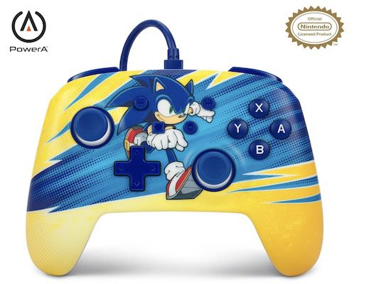 PowerA Controller für Nintendo Switch – Sonic Boost für 14,97€ (statt 30€)