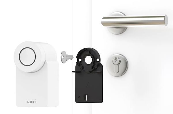 Nuki Smart Lock (4. Gen) + Bridge + Fob + Door Sensor + Keypad für 339,95€ (statt 443€)