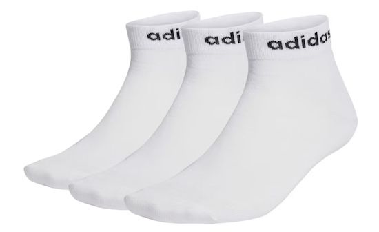 3er Pack adidas Think Linear Ankle Socks für 5,99€ (statt 12€)