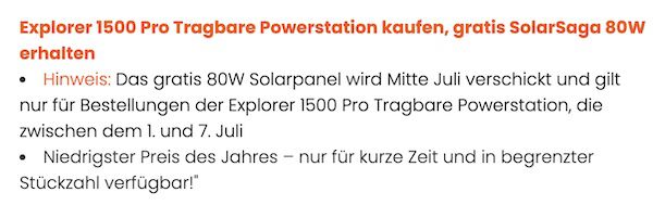 Jackery Explorer 1500 Pro Powerstation + Solarpanel für 949€ (statt 1.248€)