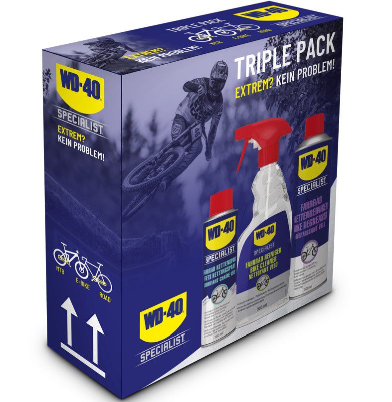 WD 40 Bike Fahrradpflegeset Kettenspray & Reiniger für 19,99€ (statt 29€)