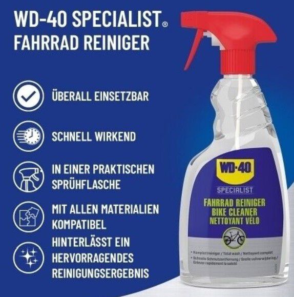 WD 40 Bike Fahrradpflegeset Kettenspray & Reiniger für 19,99€ (statt 29€)