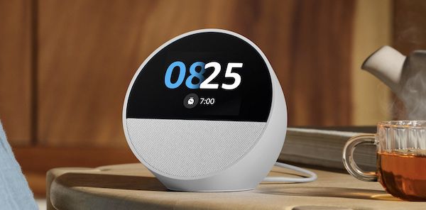 Amazon Echo Spot (2024) mit Uhr ab 59,90€ (statt 70€)