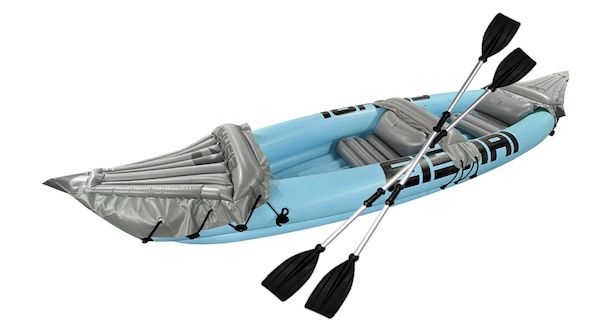 🚣‍♂️ EISHAI Flow aufblasbares 2 Personen Kajak mit Paddeln für 79,99€ (statt 114€)