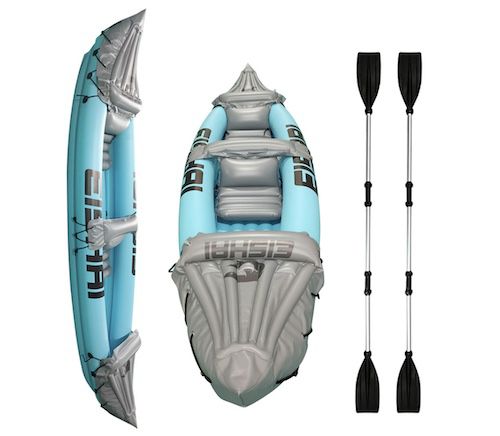 🚣‍♂️ EISHAI Flow aufblasbares 2-Personen Kajak mit Paddeln für 79,99€ (statt 114€)