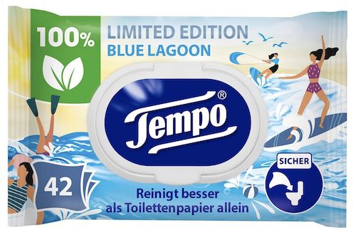 16x 42er Pack Tempo Feuchtes Toilettenpapier Mein Verwöhnmoment für 20,74€ (statt 27€)