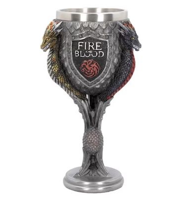 Game of Thrones House Targaryen Kelch (17,5 cm) für 22,98€ (statt 54€)