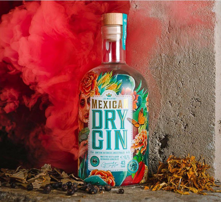 Los Muertos Mexican Dry Gin 0,7l für 29,43€ (statt 44€)