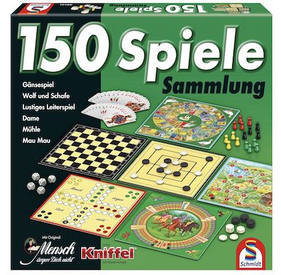 Schmidt Spiele 150er Spielesammlung für 7,99€ (statt 15€)