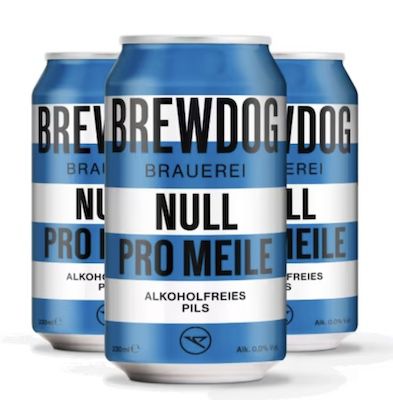 🍻 24x BREWDOG Null Pro Meile Alkoholfreies Pils für 15,94€ oder 120x für 49,45€