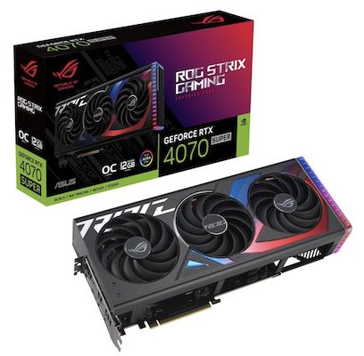 Asus GeForce RTX 4070 Super ROG Strix OC für 729€ (statt 795€) + 70€ Cashback