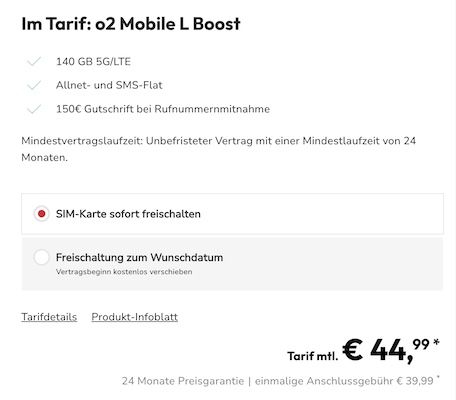 Xiaomi 14 + Scooter 4 für 99,95€ + o2 Allnet 140GB für 44,99€ mtl. + 150€ Bonus