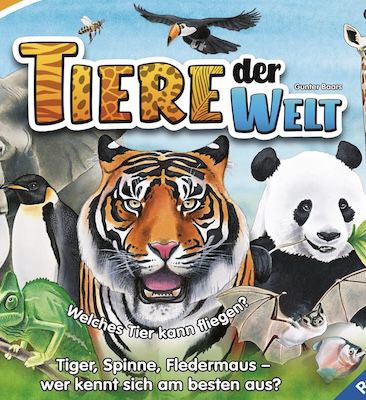 🦓 Ravensburger tiptoi 00171 Tiere der Welt für 15,99€ (statt 20€)