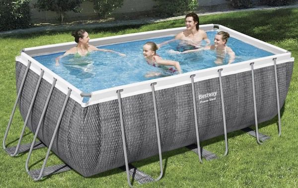 💦 Bestway Power Steel Frame Pool Set mit Filterpumpe für 262,79€ (statt 453€)