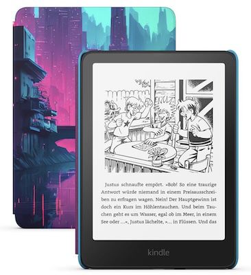 Kindle Paperwhite Kids (2024) + Hülle für 154,99€ (statt 180€) + GRATIS Amazon Kids+